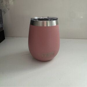 Yeti Rose Wine Tumbler with Clear Lid